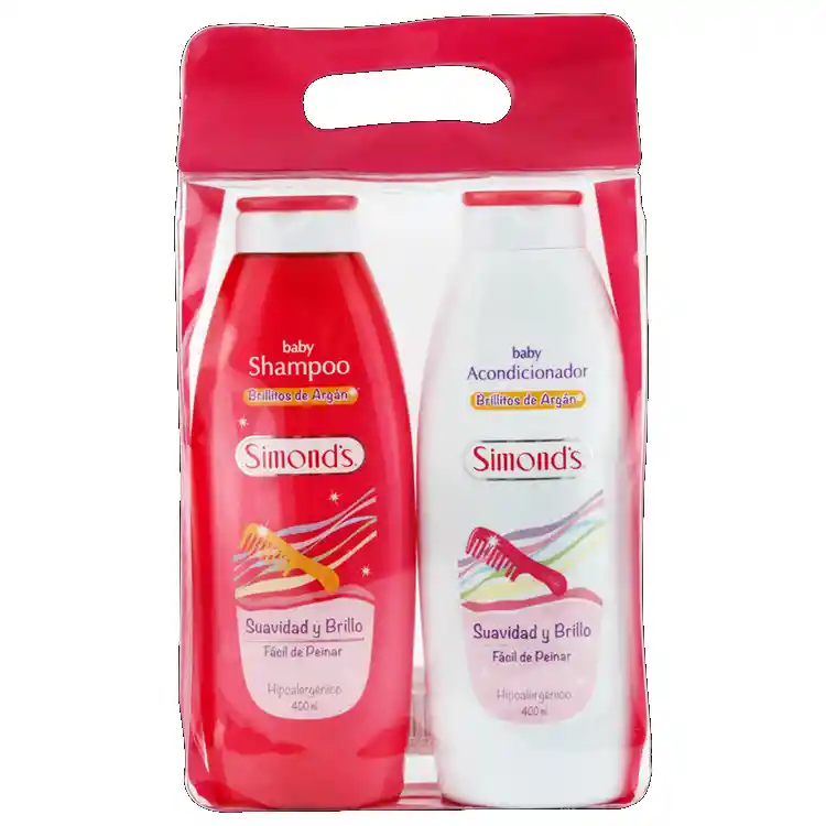 Simonds Set Brillitos Shampoo 400 Ml + Balsamo 400 Ml