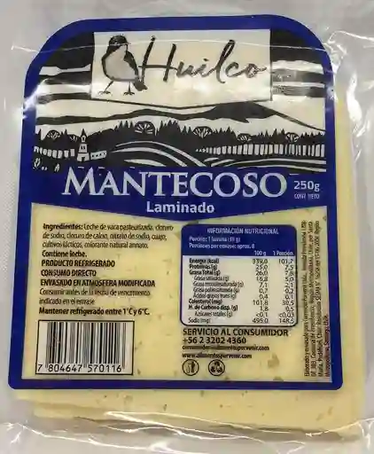 Huilco Queso Mantecoso Laminado