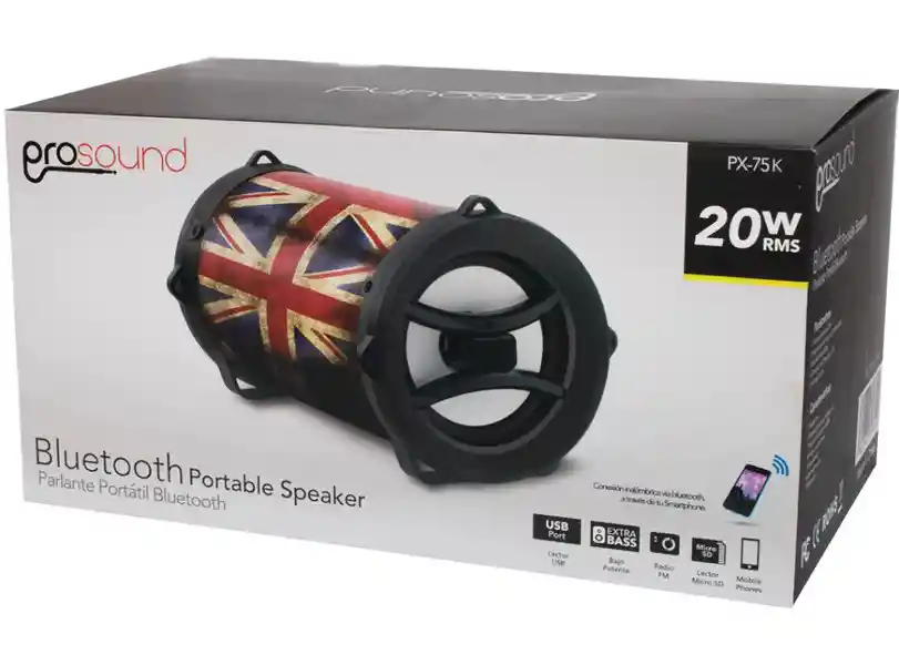 Bazooka Prosound, Led, modelo PX75 UK