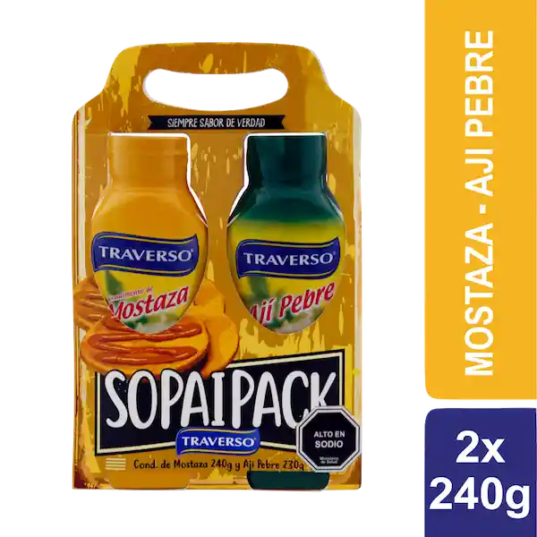 Traverso Sopaipack Pet