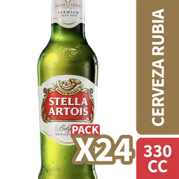 Stella Artois Cerveza Botella 330 Ml