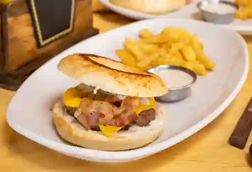 Bagel Bacon Burger