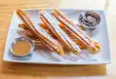 Churros Con Manjar