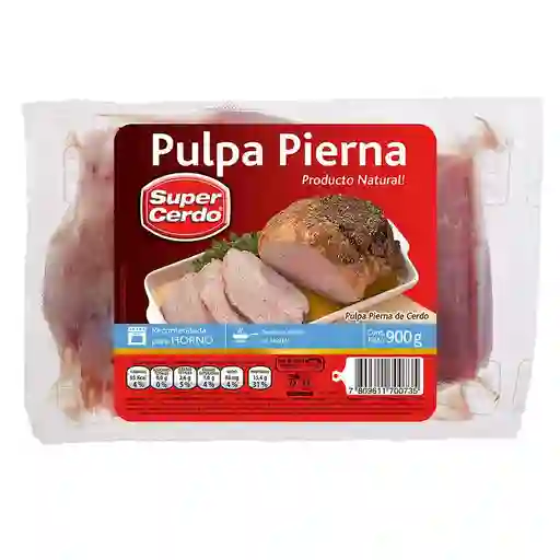 Super Cerdo Pulpa de Pierna Sin Hueso Envasada