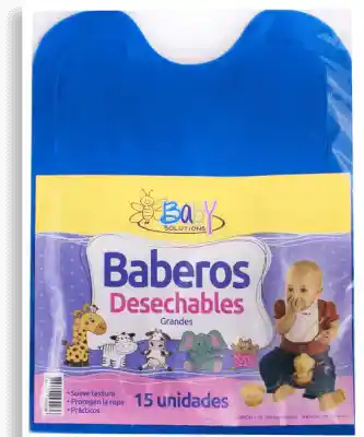 Babero Desech Baby Solutions Comida 15un