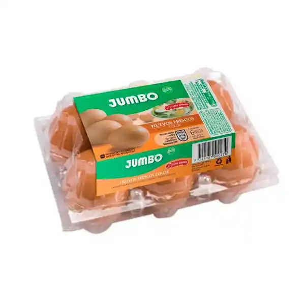 Jumbo Huevo Color Gallina Libre