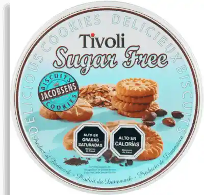 Galleta Tivoli Sugar Free Lata