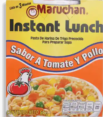 Maruchan Pasta Instantanea Tomate Y Pollo