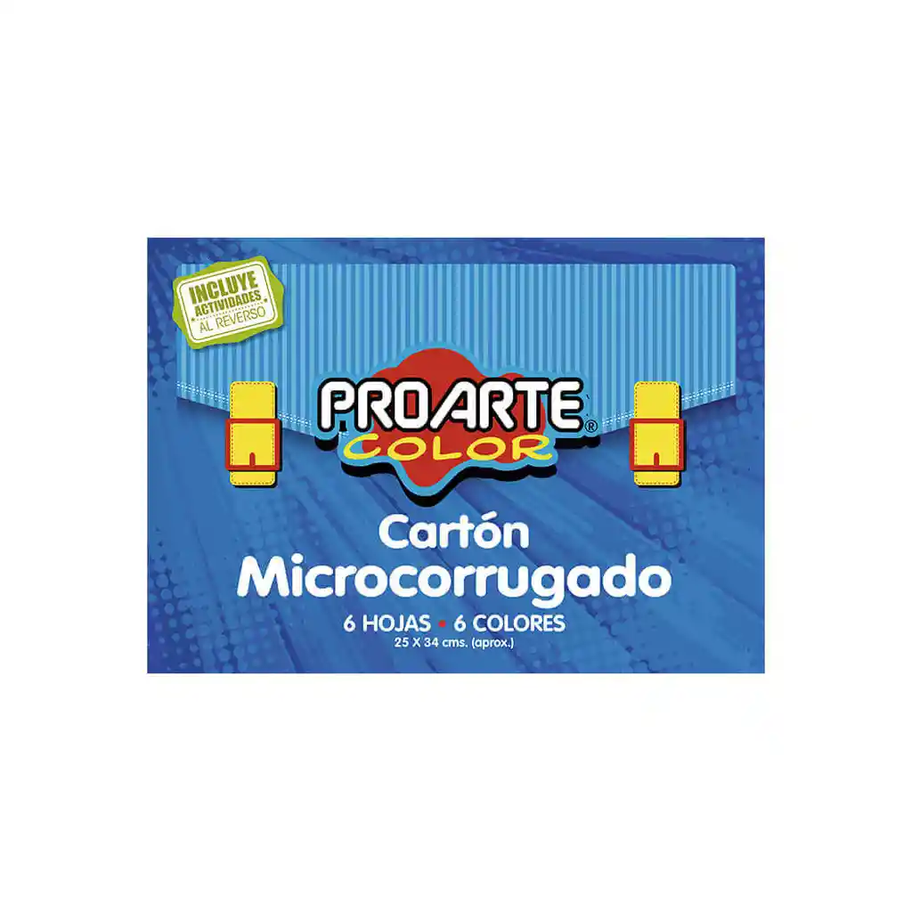 Proarte Bolso Carton Corrugado 6 Colores