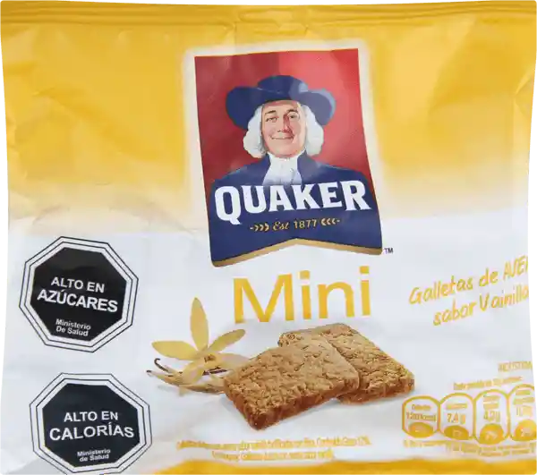 Quaker Galleta De Avena Mini Vainilla