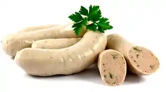 Longaniza alemana Weisswurst