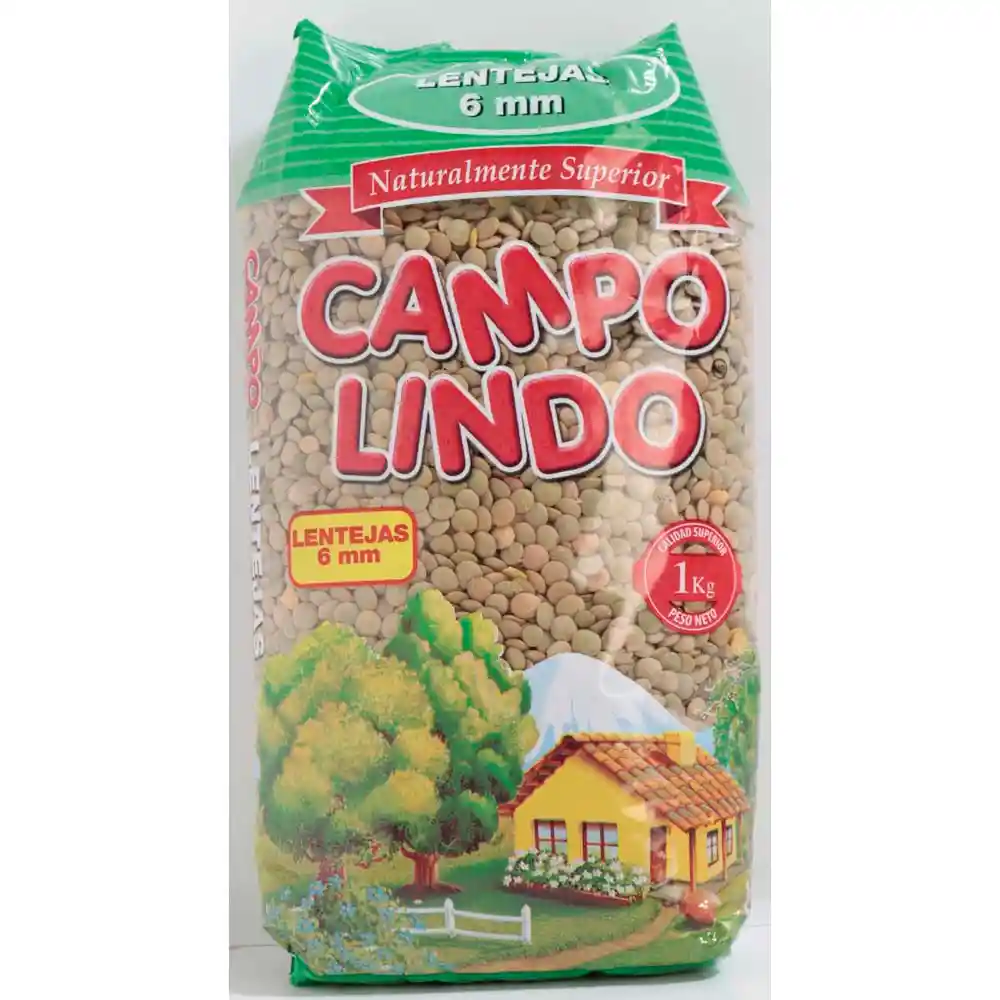 Campo Lindo Lentejas 6 Mm