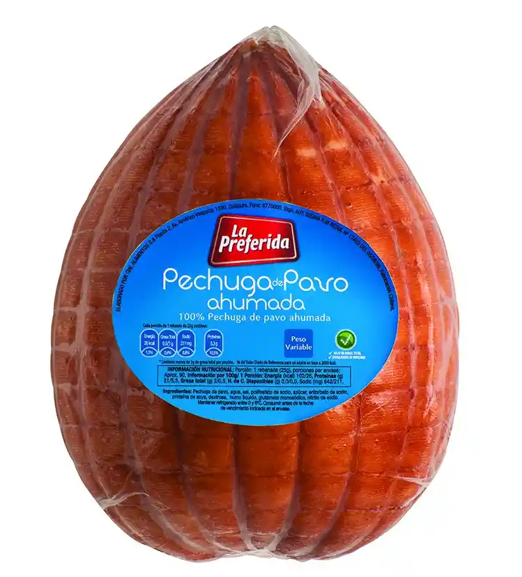 Pechuga Pavo Ahumada La Preferida Kg