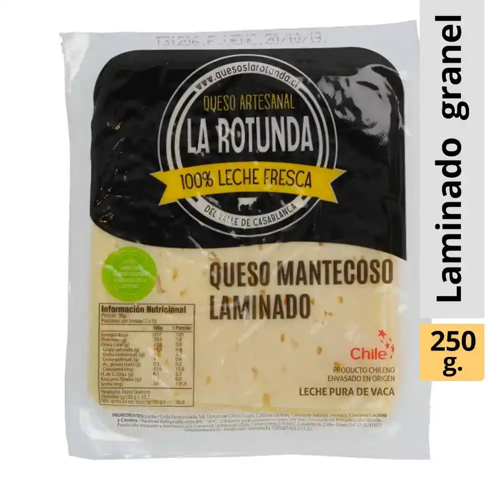 La Rotunda Queso Mantecoso Lam Vacio Kg