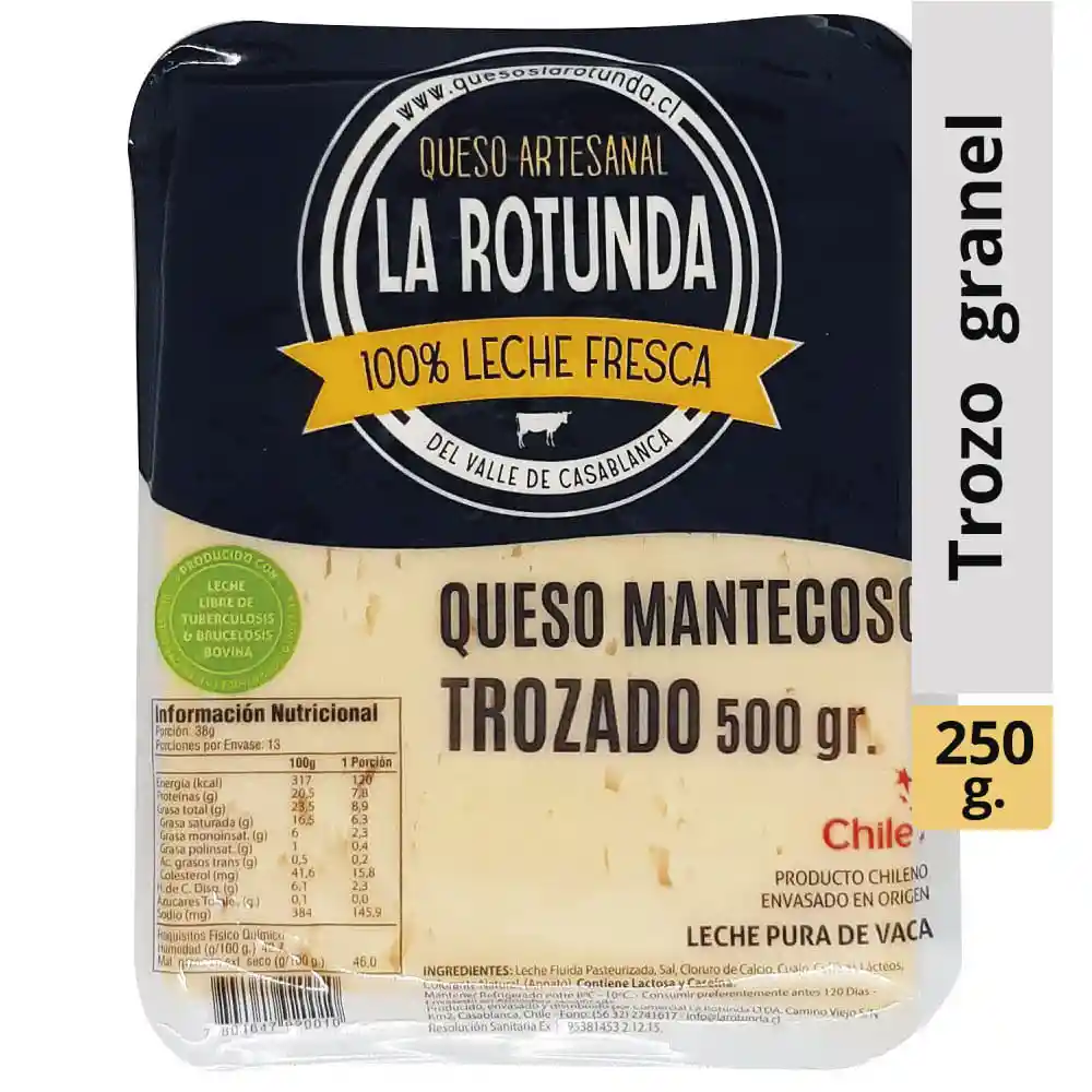 La Rotunda Queso Mantecoso Trozo Kg