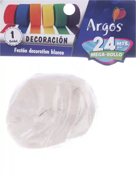 Argos Feston Decorativo Blanco