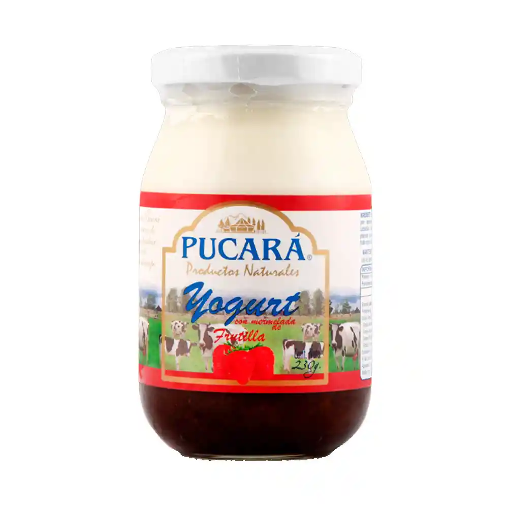 Pucara Yogurt Frutilla Frasco