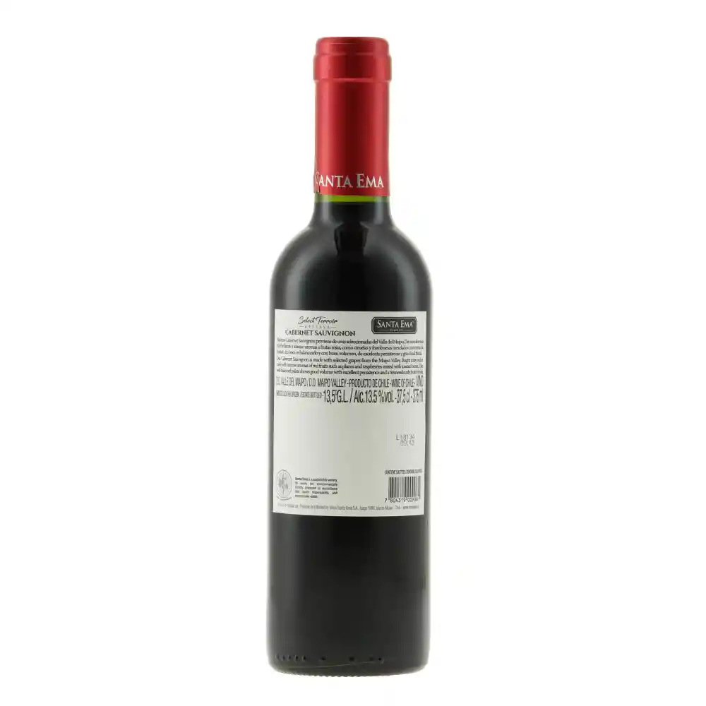 Santa Ema Vino Tinto Cabernec Sauvignon 750 cc