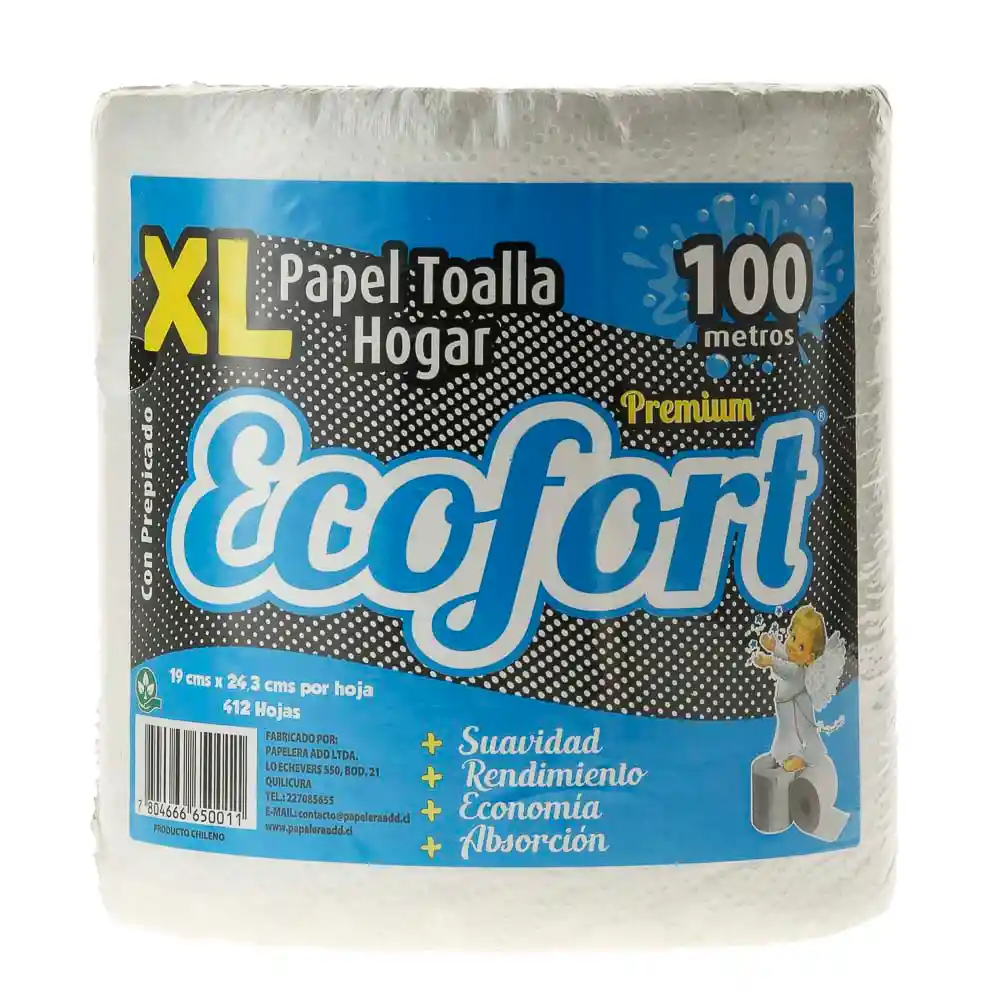 Ecofort Papel Toalla Hogar XL