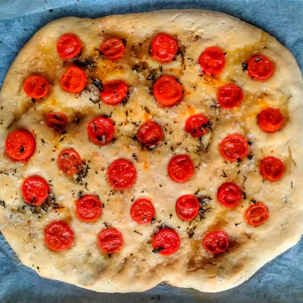 Focaccia Tomate Cherry Mangi 200 Gr