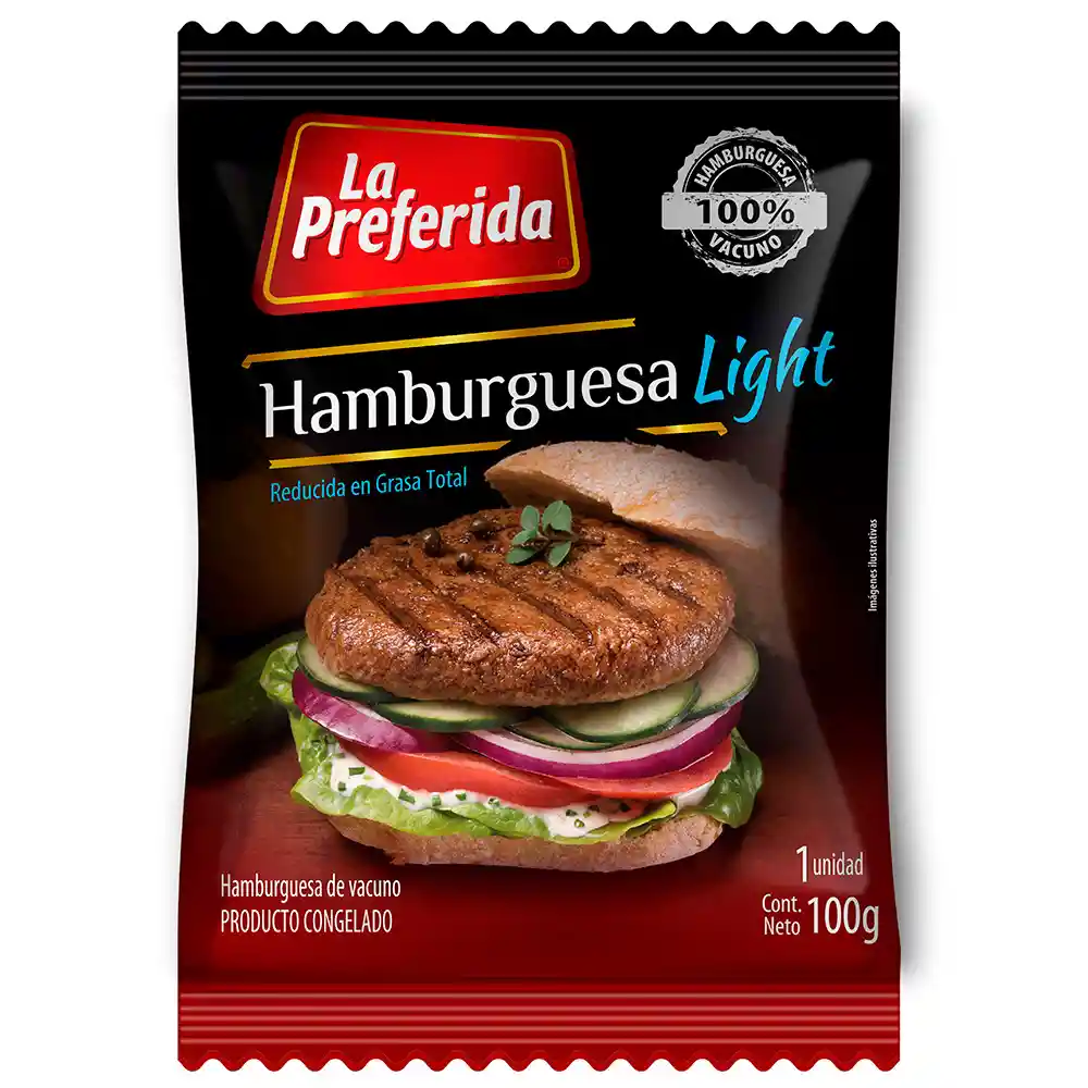 Erbi Hamburguesa Vacuno Light