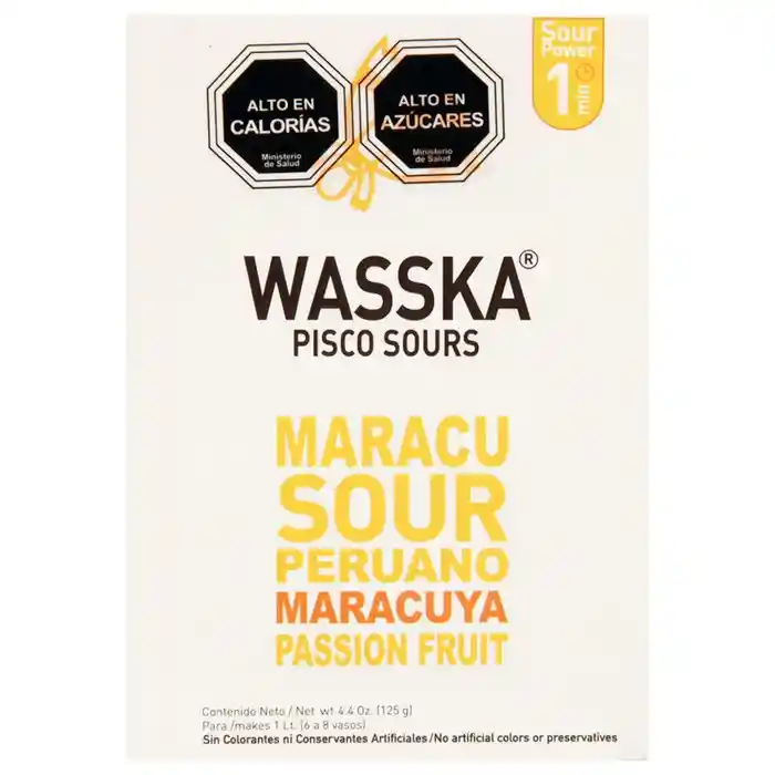 Wasska Peru Sour Base Mix Maracuya