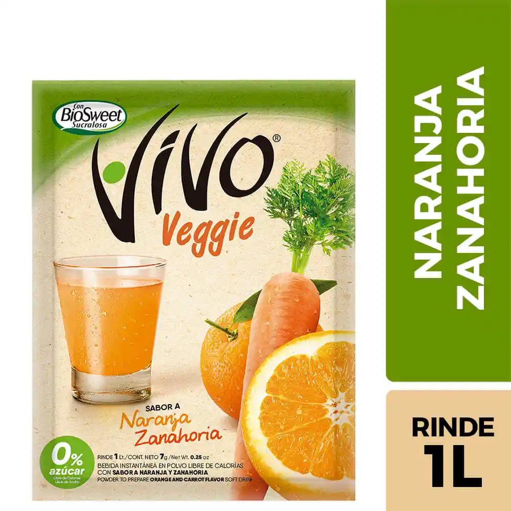 Vivo Jugo R T Naranja Zanahoria