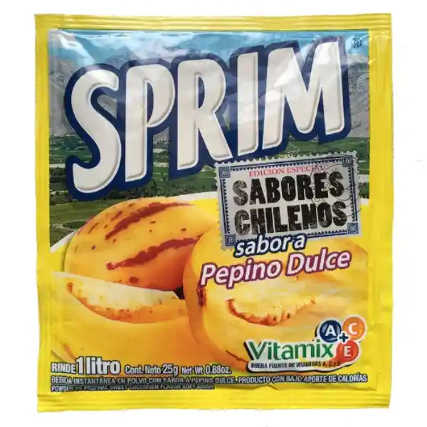 Sprim Jugo Polvo R 1Lt Pepino Dulce