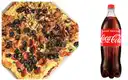Pizza Mediana y Bebida 1,5 Lt