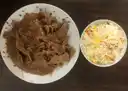 Carne Sola con Arroz Chaufan