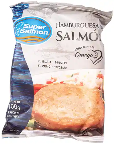 Super Salmón Hamburguesa Ahumado Agosuper