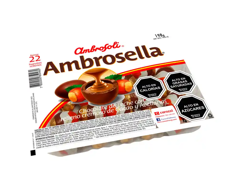 Ambrosoli Chocolate Huevitos de Pascua