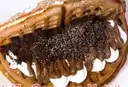 Waffle Oreo con Nutella