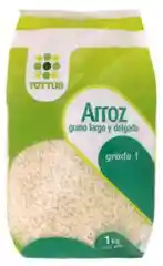 Arroz Grano Largo y Delgado Tottus 