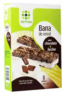 Tottus Barra De Cereal Chocolate 8U