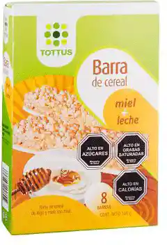 Tottus Barra De Cereal Por 8 Unidades