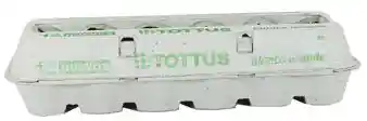 Tottus Huevo Blanco Grande 12U