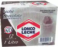 Loncoleche Leche Chocolate Con Tapa 12U