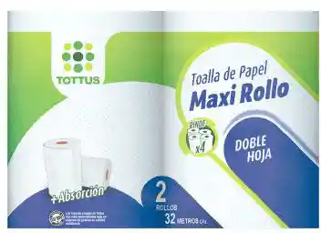 Tottus Toalla de Papel Maxirollo 