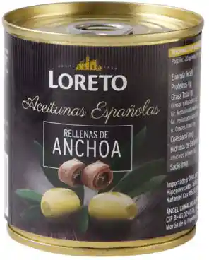 Loreto Aceitunas Rellenas Anchoa