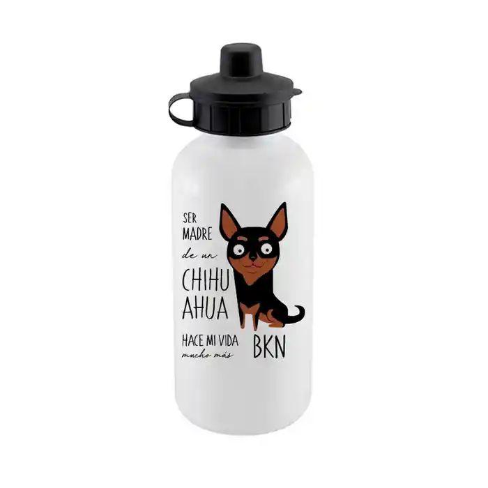 Botella Sport Chihuahua Negro