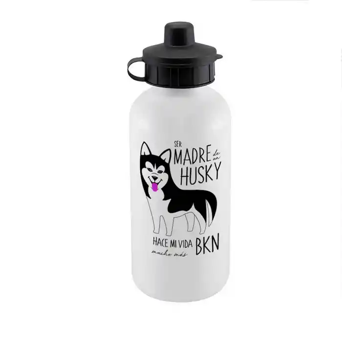 Botella Sport Husky Negro