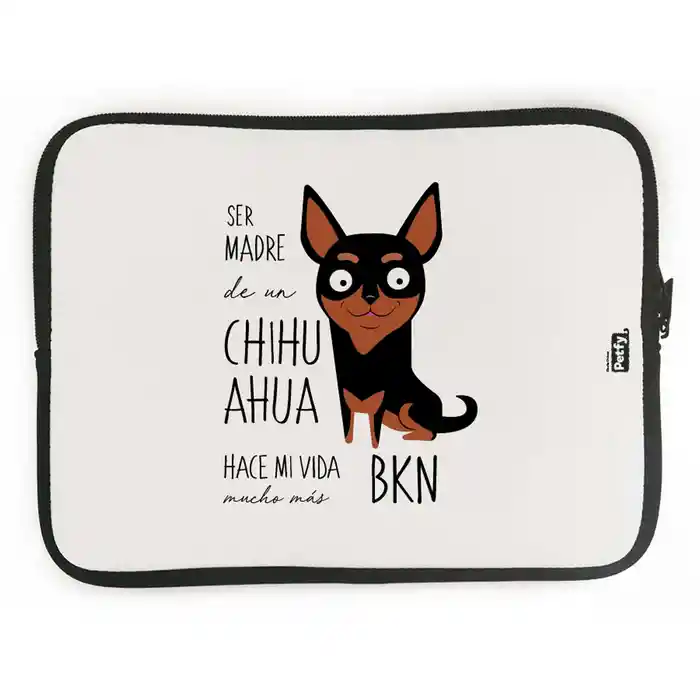 Funda Ipad Chihuahua Negro