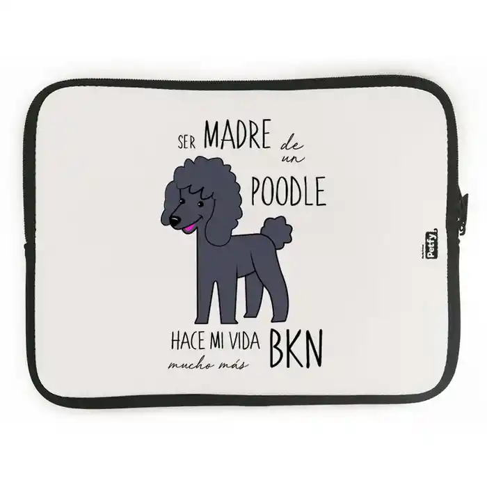 Funda Ipad Poodle Negro