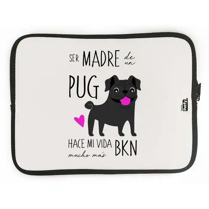 Funda Ipad Pug Negro