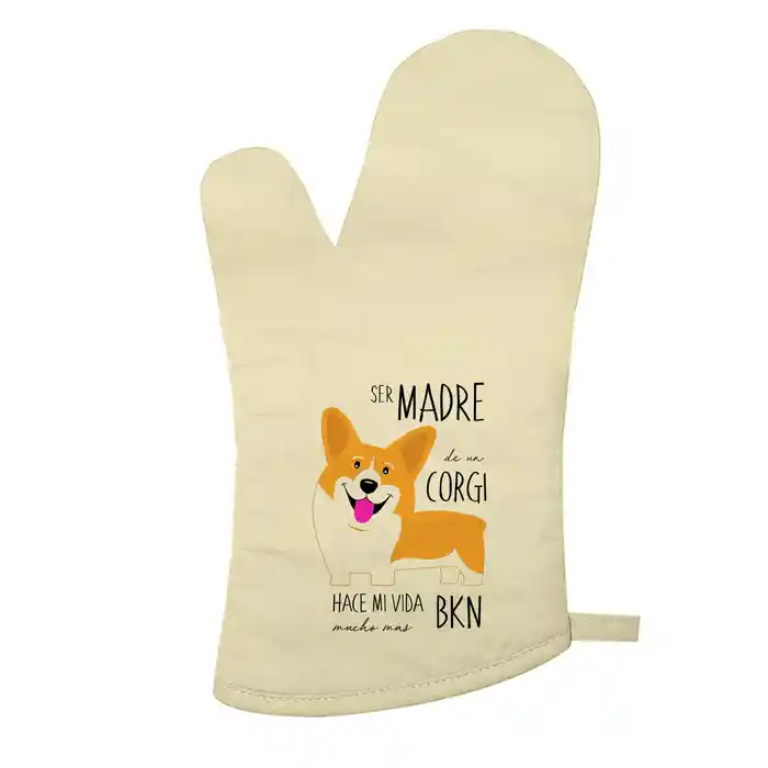 Guante De Cocina Corgi
