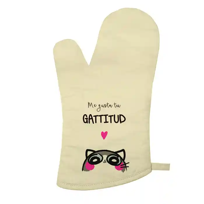 Guante De Cocina Gatitud