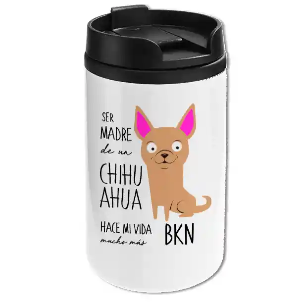 Mug Mini Blanco Chihuahua Blanco