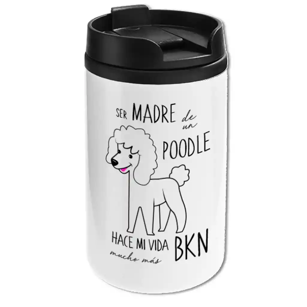 Mug Mini Blanco Poodle Blanco