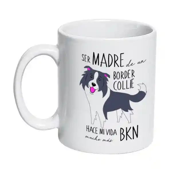 Tazon Ceramico Border Collie